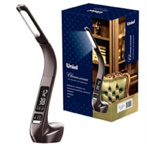 Светильник настольный диммируемый Uniel TLD-566 6W 4500К Коричневый фото Светильник настольный диммируемый Uniel TLD-566 6W 4500К Коричневый картинка